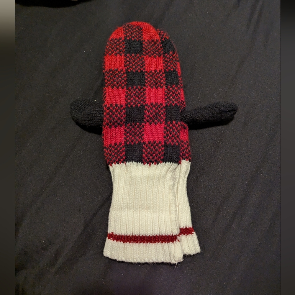 Plaid Mittens Adult women's